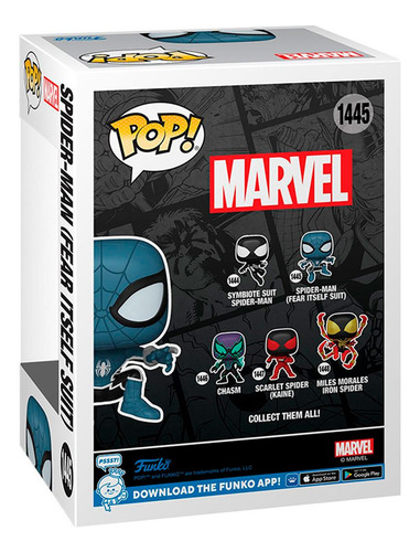 Funko Pop Marvel:spider-man -spiderman Traje Asgardiano Glow