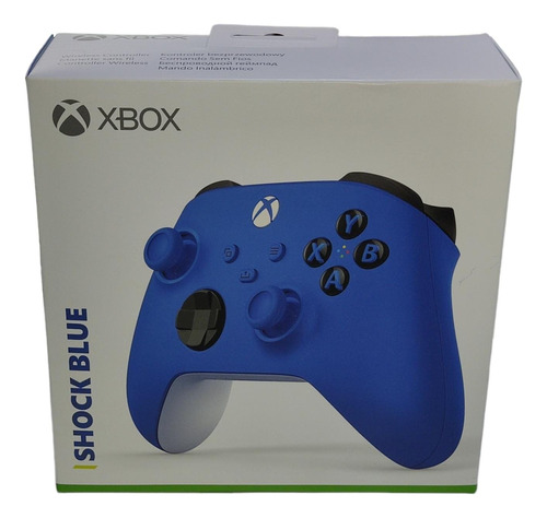 Controle Xbox One Series S/x Shock Blue Microsoft Original