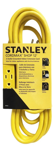 Stanley Cordmax Shop 12, Cordón De Extensión Conectados A De
