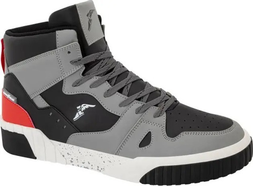 Tenis Bota De Caballero Gris,negro Urbano Goodyear  1025349