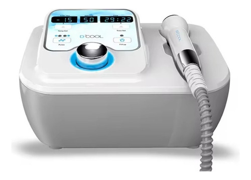 Electroporador Y Mesoterapia Profesional Dcool Con Gel 1kg Blanco