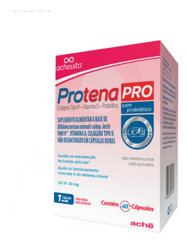 Protena Pro 60 Capsulas Sabor Without flavor