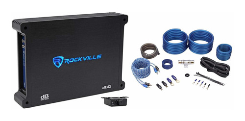 Rockville Db Peak Rms Mono Amplificador Vehiculo Kit