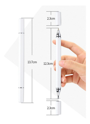 3 Lápiz Capacitivo 2 En 1 Lápiz Táctil Fácil De