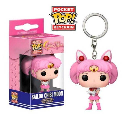 Imagen 3 de 3 de Pack Funko Pocket Sailor Moon Serena + Chibi Moon + Bolsita