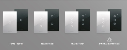 Tecla Smart Negra 3 Canales Wifi Ac100-240v Macroled Tsx3n