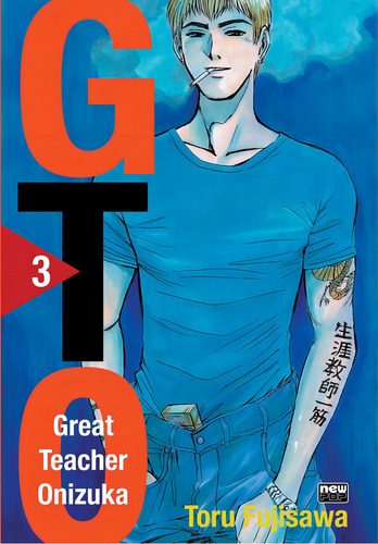 GTO - Volume 03, de Fujisawa, Toru. Editorial NewPOP Editora LTDA ME, capa mole em português, 2017