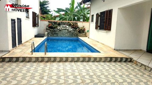 Imagem 1 de 21 de Casa Próximo A Praia Com 3 Suítes Piscina Garagem Para 4 Autos R$740.000 Mirian Imoveis Seu Negócio Prote - Ca01030 - 33371077