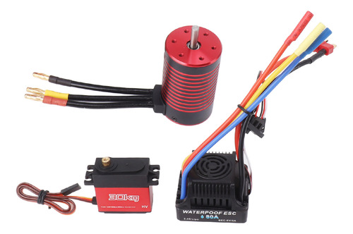 Motor Sin Escobillas 3660 80a Smart Esc T Macho 30 Kg Rc