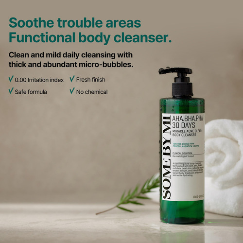 Limpiador Corporal Para Acné Con Ácido Salicílico - 400ml -