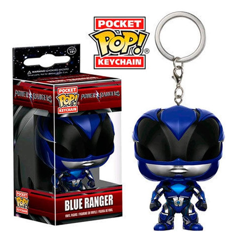 Funko Pop Keychain Power Rangers Blue Ranger Item 12349 - Fu