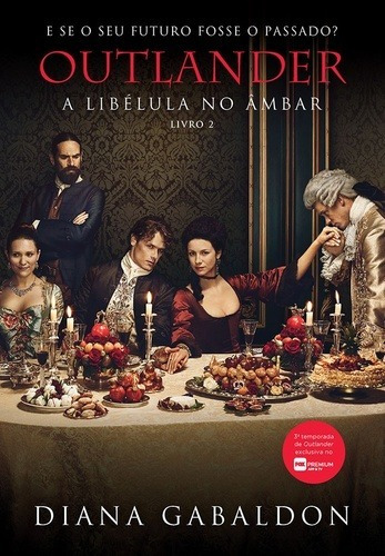 Outlander - A Libelula No Ambar - Livro 2 - Capa Serie