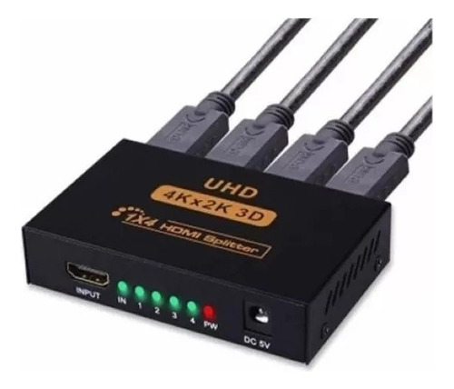 Splitter Hdmi 4 Salidas