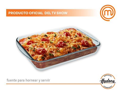 Asaderas Vidrio Templado Hudson Rectangular Para Horno