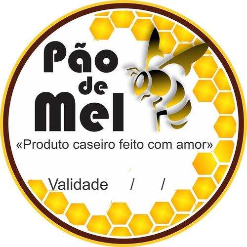 500 Adesivos Etiquetas Rótulos Redondos 3x3 Cm Já Recortados