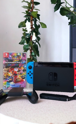 Consola Nintendo Switch Con  Juego Mariokart 8 Deluxe