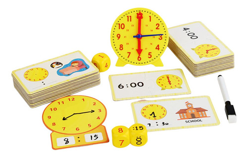 Reloj Didáctico Para Decir La Hora, Reloj Con Engranajes,