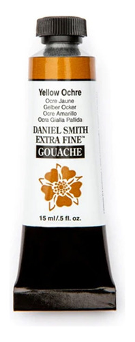 Daniel Smith Gouache, 15 ml, 11 tubos de ocre amarillo