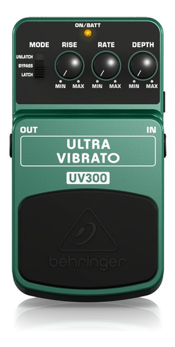 Pedal Guitarra Ultra Vibrato Behringer Uv300 + Garantía