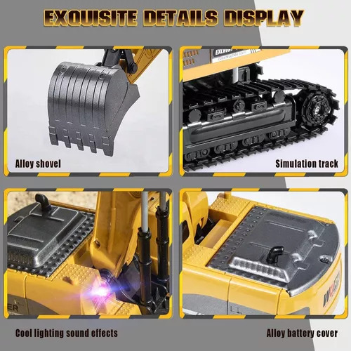 Retro Tractor Excavator Control 6 Channels Moves Shovel