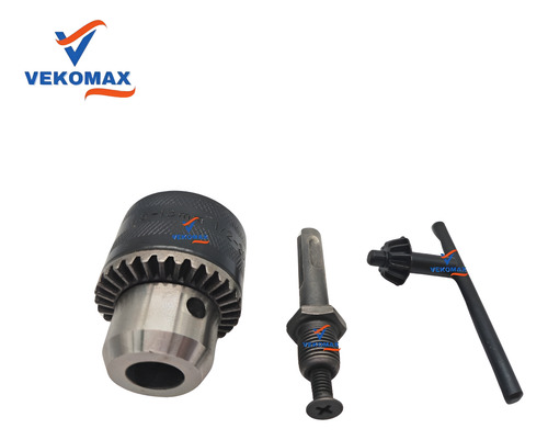 Set Mandril Con Adaptador Sds Plus 13mm Incluye Llave Ajusta