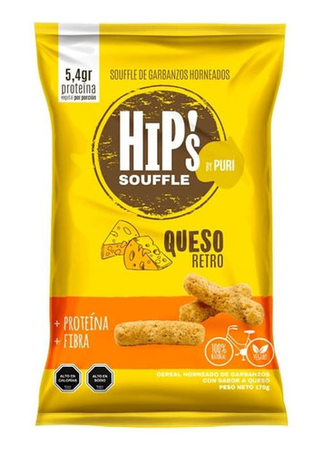 Souffle De Garbanzos Horneados Hips Sabor Queso170 G