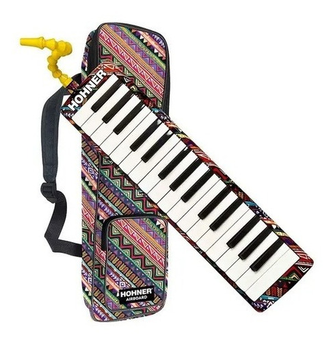 Flauta Melodica Hohner C94402s Airboard 32 Teclas Con Funda