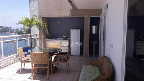 Imagem 13 de 21 de Cobertura À Venda, 250 M² Por R$ 4.300.000,00 - Icaraí - Niterói/rj - Co2276
