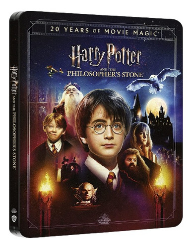 4k Bluray Steelbook Harry Potter E A Pedra Filosofal Dub Leg
