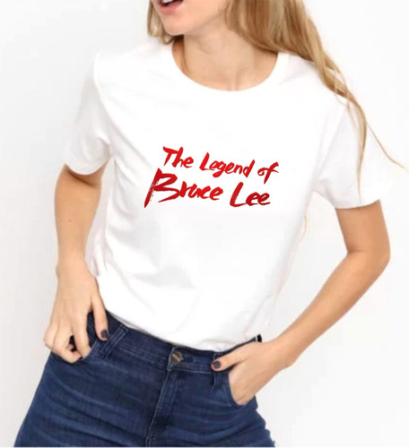 Remera Mujer The Legend Of Bruce Lee Todos Los Modelos !!!