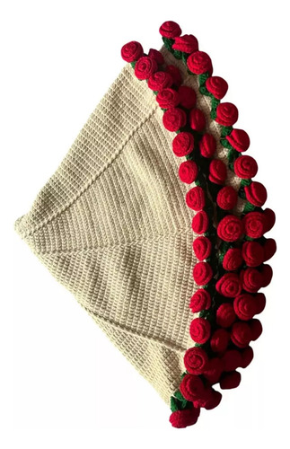 Para Ha Kit Crochet Manta Flores Juego Tejido Tejido /