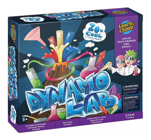 Kit De Ciencia Para Niños, 21 Experimentos, Juego De C...