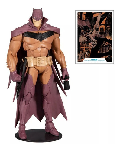 Mcfarlane Toys Dc Multiverse Batman White Knight Red Edition