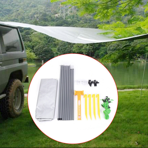 Portable Car Side Awning Rooftop Sunshade Outdoor Campin Ttd