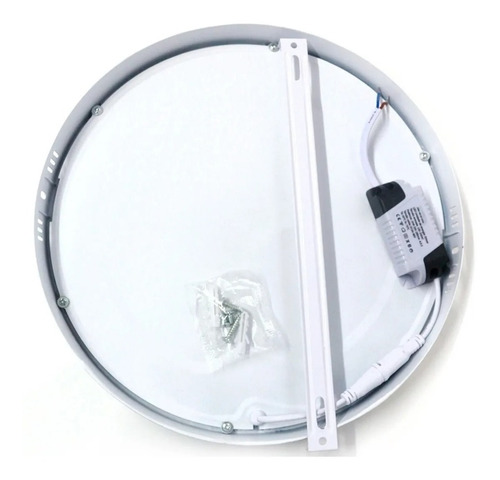 Imagem 2 de 3 de Plafon 21w Redondo Sobrepor Painel Led Branco Frio Bivolt