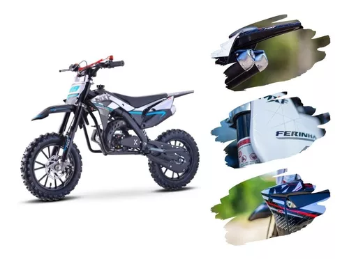 Mini Moto Infantil Gasolina 2 Tempos 49CC Cross Trilha Off Road Importway  WVDB-006 Dirt Vermelha - Mini Moto Motorizada - Magazine Luiza