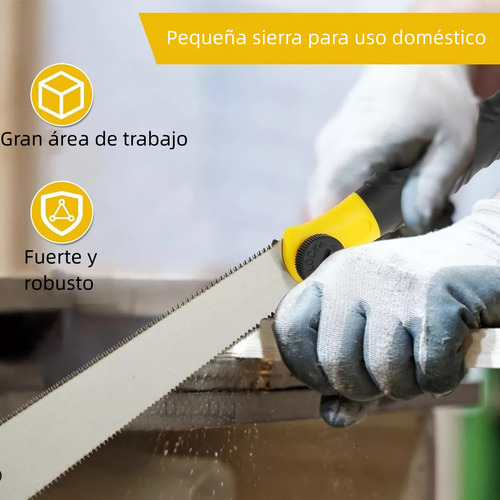 Sierra Japonesa Serrucho Japones Carpinteria Doble Filo Set3