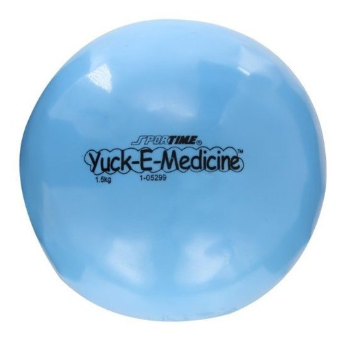 Balón Medicinal Azul, 6-1/2 Pulgadas, 3-3/10 Libras.