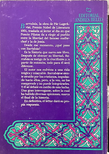 Barrabás / Pär Lagerkvist (Usado)