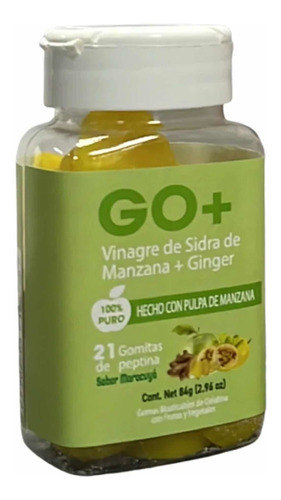 Gomitas Go+ Vinagre De Manzana + Ginger
