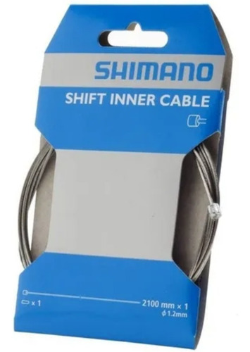 Imagen 1 de 4 de Cable De Cambio Bicicleta Shimano Mtb Ruta Shifter 2100x1,2