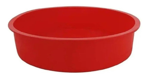 Imagem 1 de 4 de Forma Redonda  Silicone 24,5cm  Cozinha Bolo Tortas Airfry