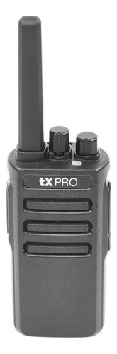 2 Radio Portátil Vhf, 5w De Potencia, Scrambler De Voz Color Negro