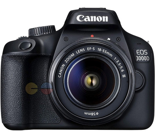 Canon Cámara Eos 3000d 18 Mp Wifi Lente 18-55mm Lcd 2.7¨