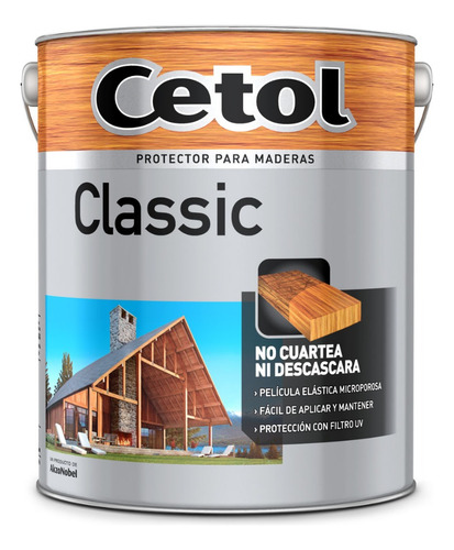 Cetol Classic Satinado Colores X 4lt + Envios Serrentino 