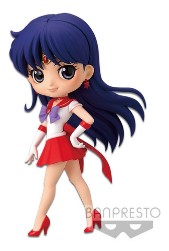 Figura Sailor Moon Q Posket Banpresto Sailor Mars B Original