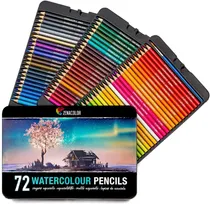 Comprar Lápices Colores , Set Profesional 72 Ideal Para Dibujo