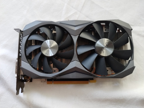 Placa Video Zotac Geforce Gtx 1080 8gb Gddr5x Villurka Comp (Usado)