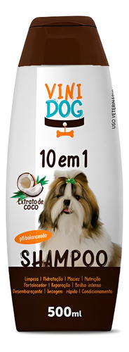 Shampoo Para Cães Vini Dog - 1 Unidade