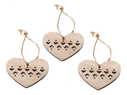 2 Ornamento De La Navidad Diy Craft Material Corazón